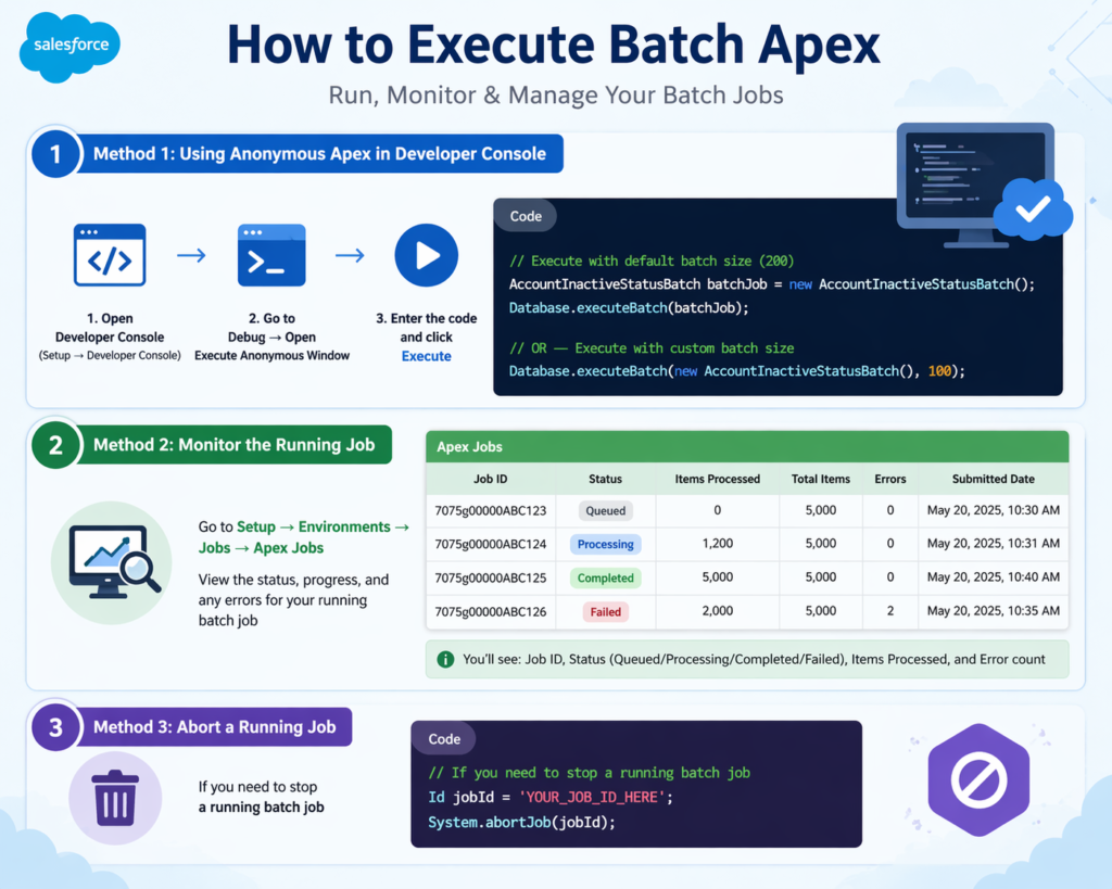 Salesforce Batch Apex tutorial 