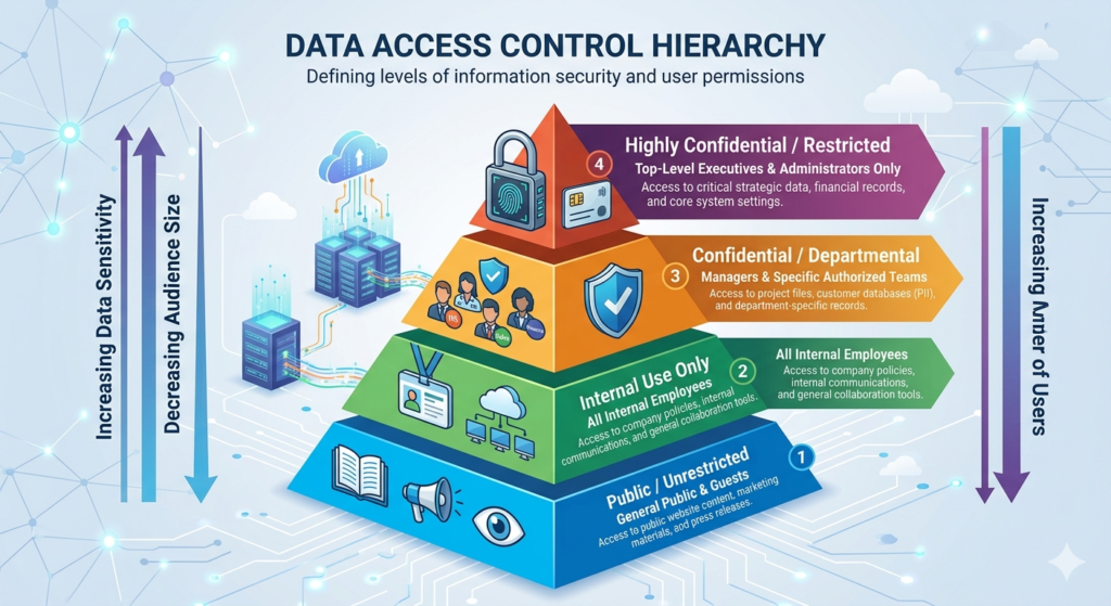 Salesforce Security Model Data access control hierarchy