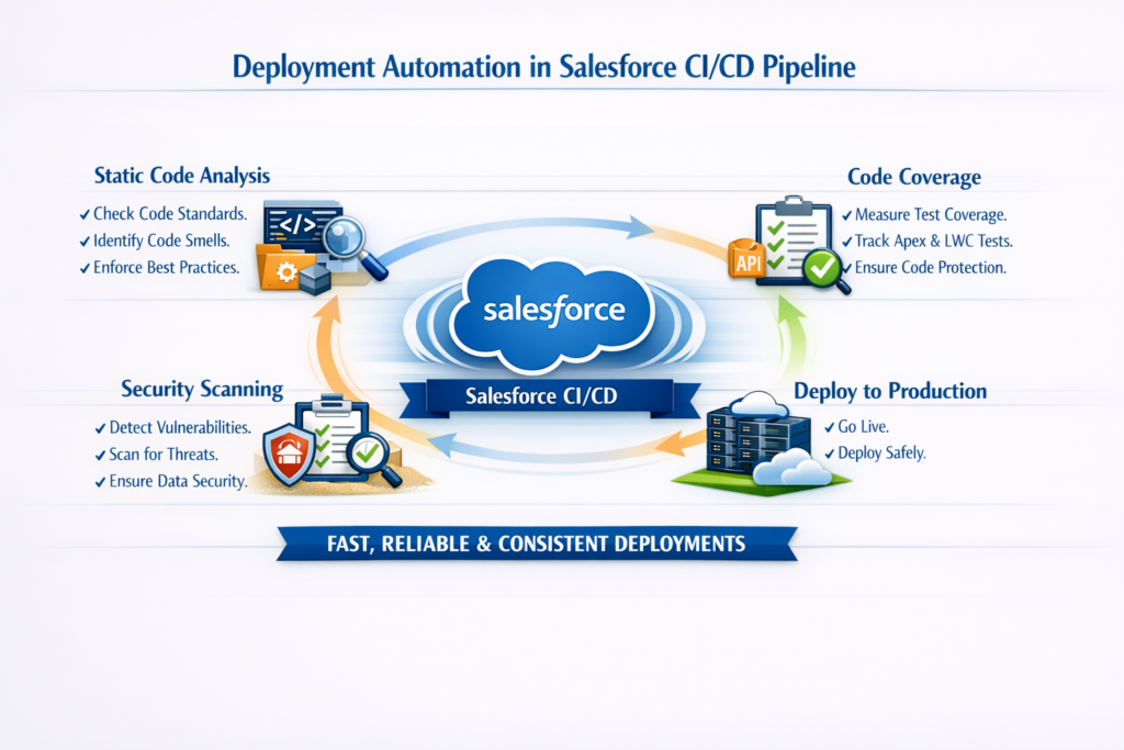 Deployment Automation in Salesforce CI/CD Pipeline