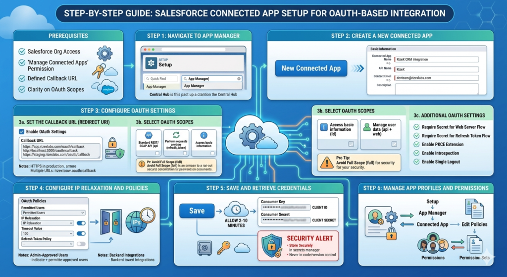 salesforce connected app setup