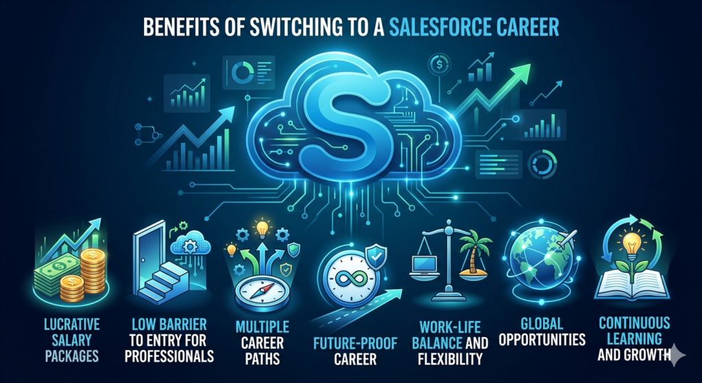 career switch to salesforce