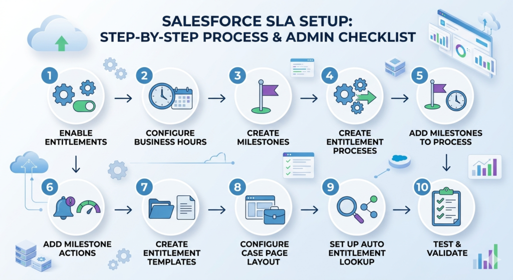 Salesforce Entitlements and Milestones