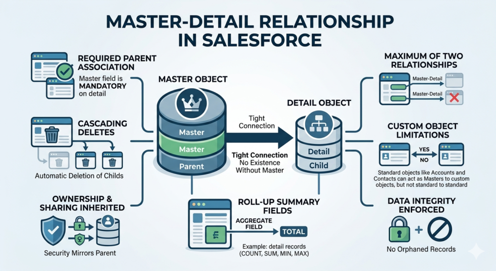 salesforce object relationships
