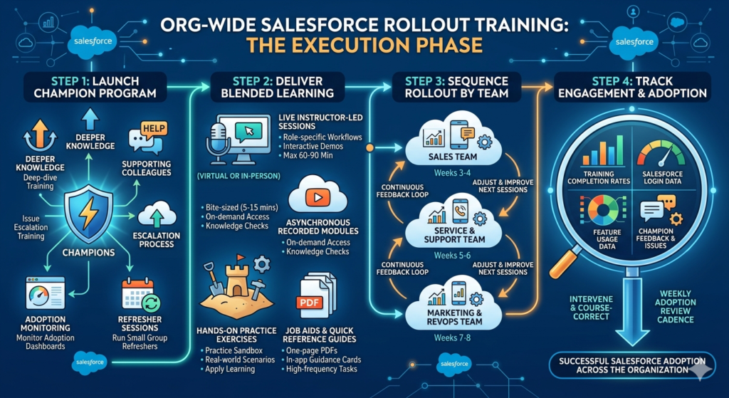 salesforce org-wide training