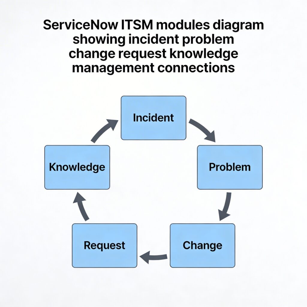 Learn ServiceNow ITSM modules