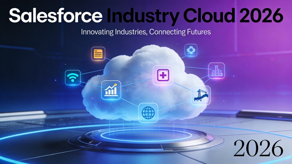 Salesforce Industry Cloud 2026 vertical solutions