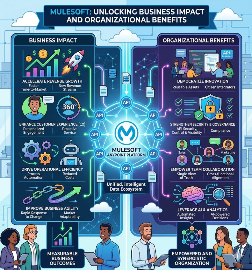 Mulesoft Business impact and organizational benefits 