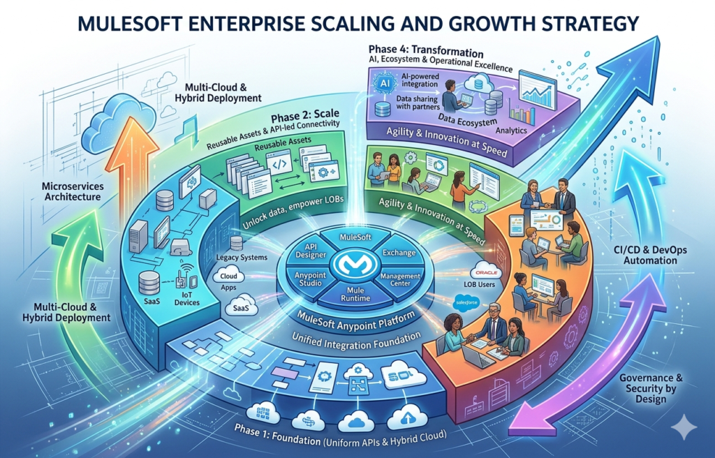 Mulesoft Enterprise scaling and growth strategy