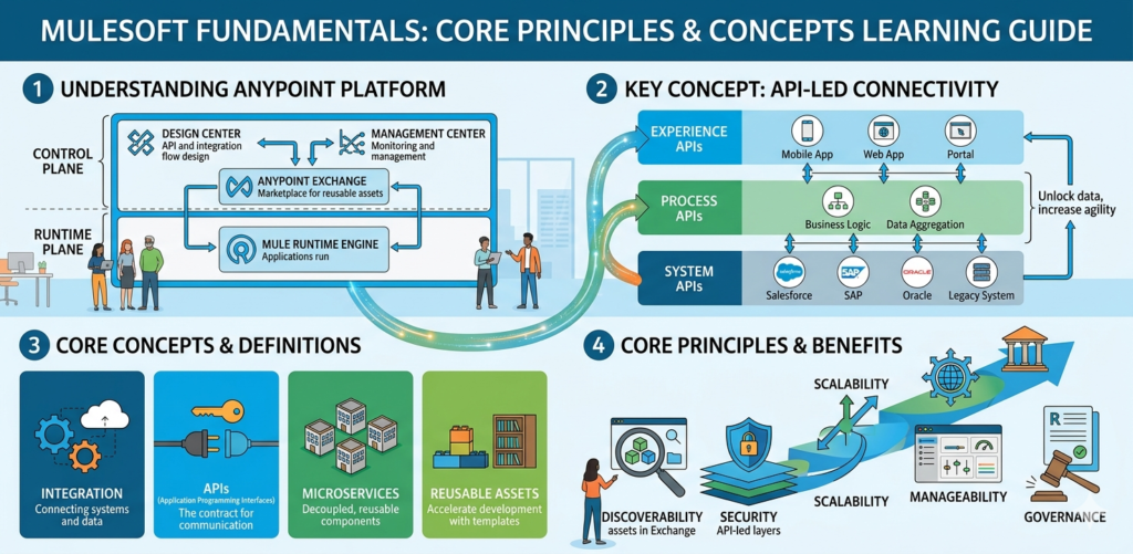 Mulesoft  Fundamentals concepts and core principles learning guide