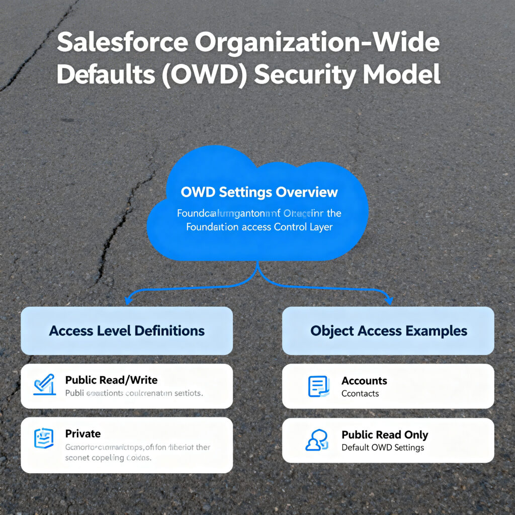 Organization-Wide Defaults OWD Salesforce Security Model