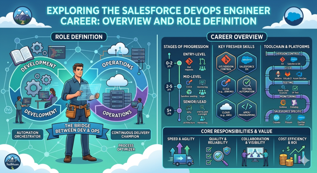 Salesforce DevOps engineering career overview and role definition