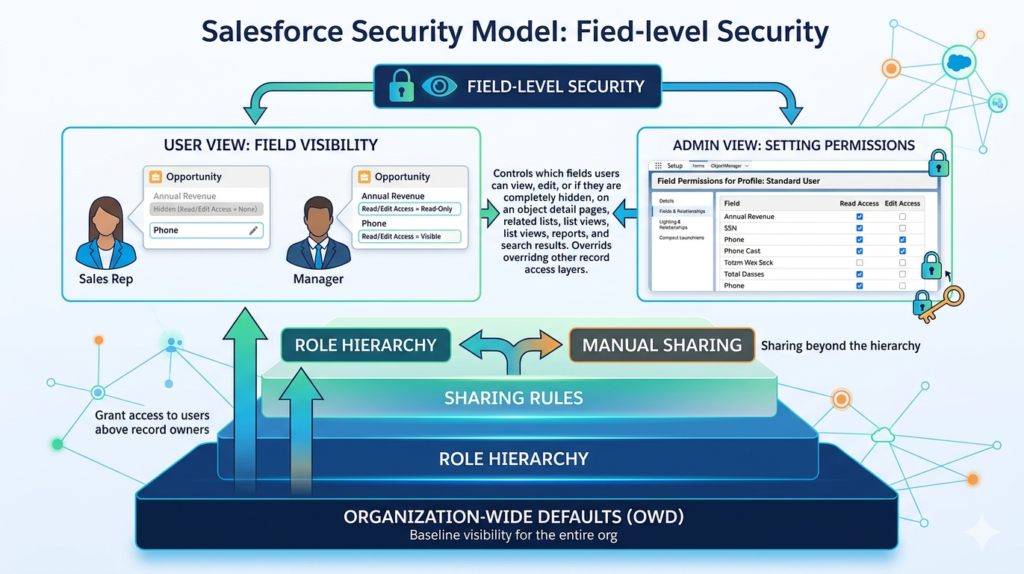 Salesforce Security Model Field-level security
