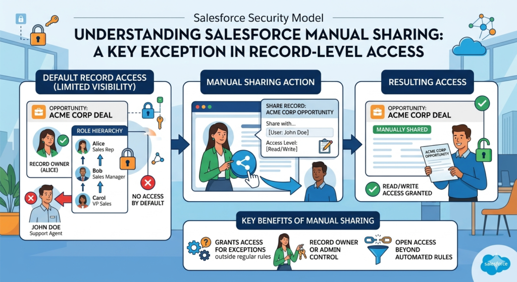 Salesforce Security Model Manual sharing