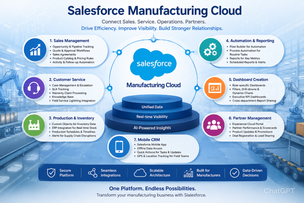 salesforce training manufacturing