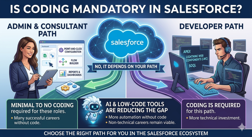 non IT background to salesforce 