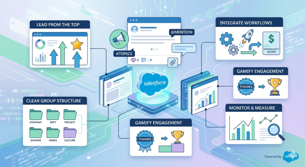 salesforce chatter setup