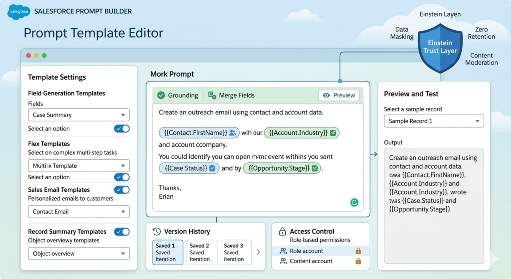 salesforce prompt builder