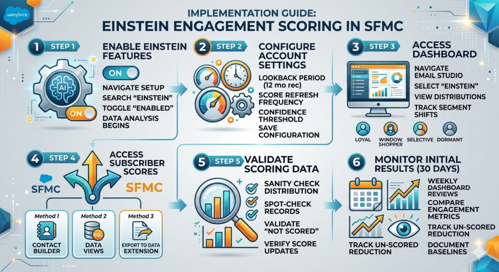 SFMC Einstein Engagement Scoring 