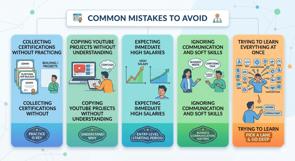 non IT background to salesforce 