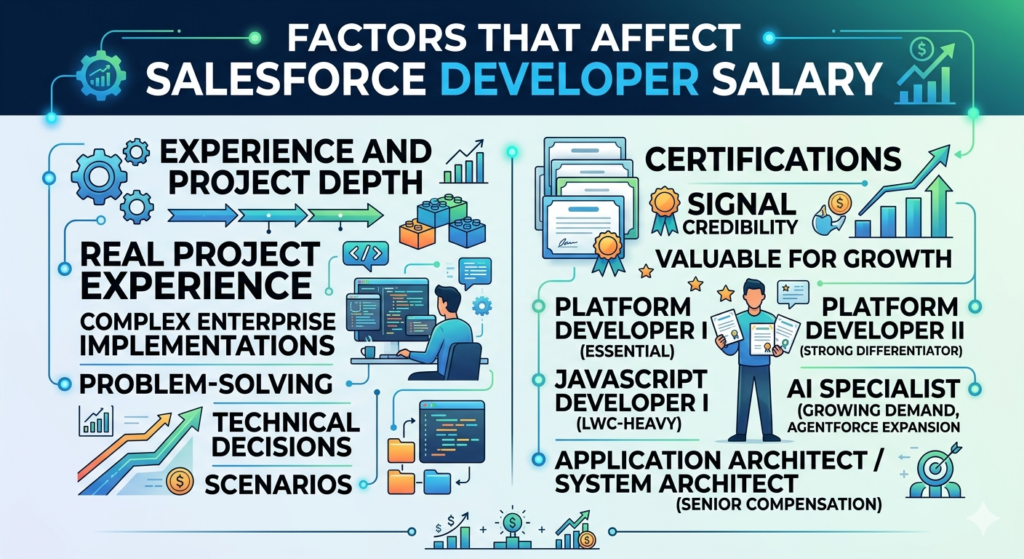 salesforce developer salary in india