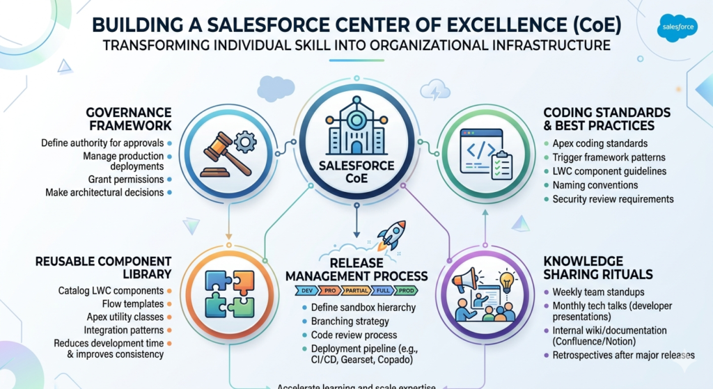 upskilling IT teams on Salesforce
