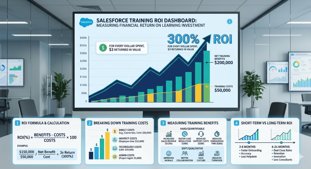 salesforce training ROI
