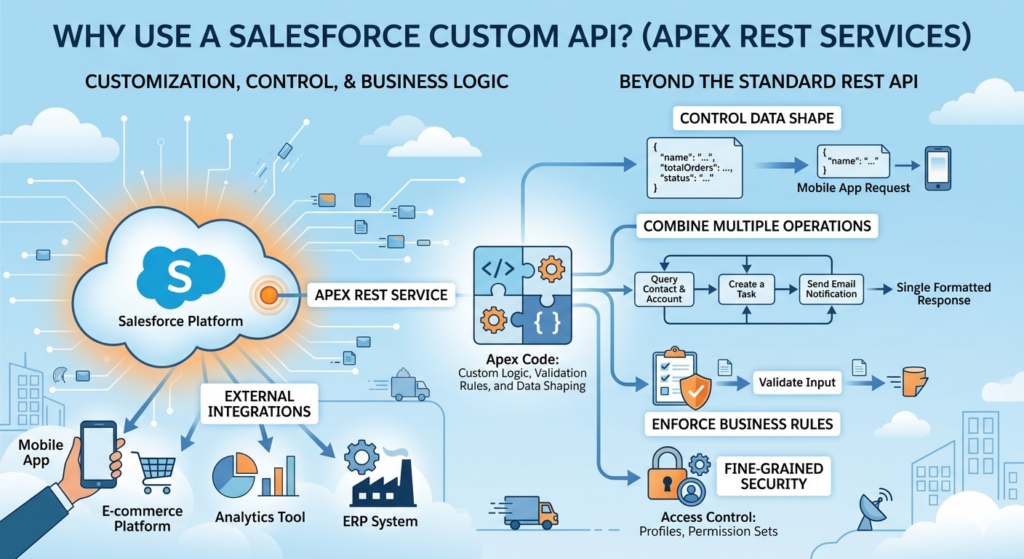 salesforce apex rest services