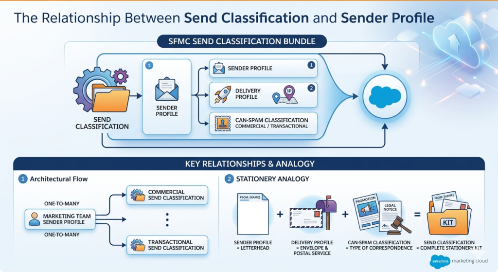 sfmc send classification