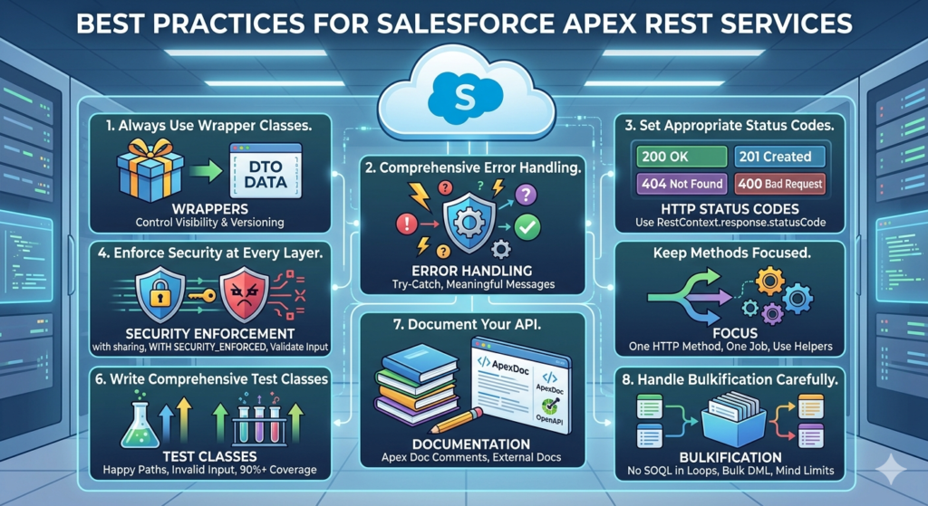 salesforce apex rest services