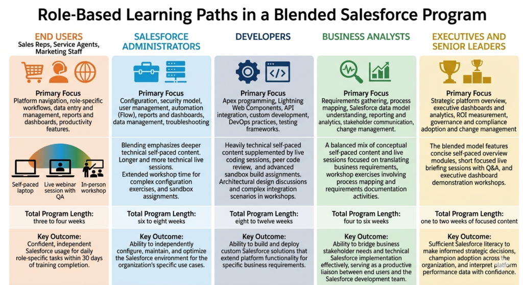 blended learning for Salesforce