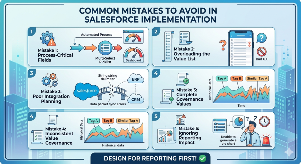 Salesforce Picklist vs Multi-Select Picklist