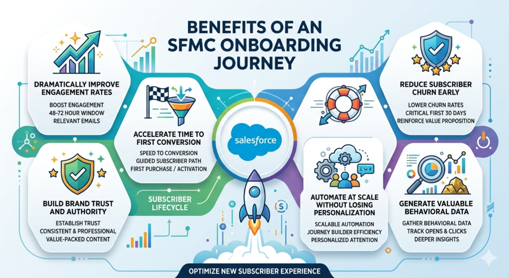 SFMC welcome email journey 