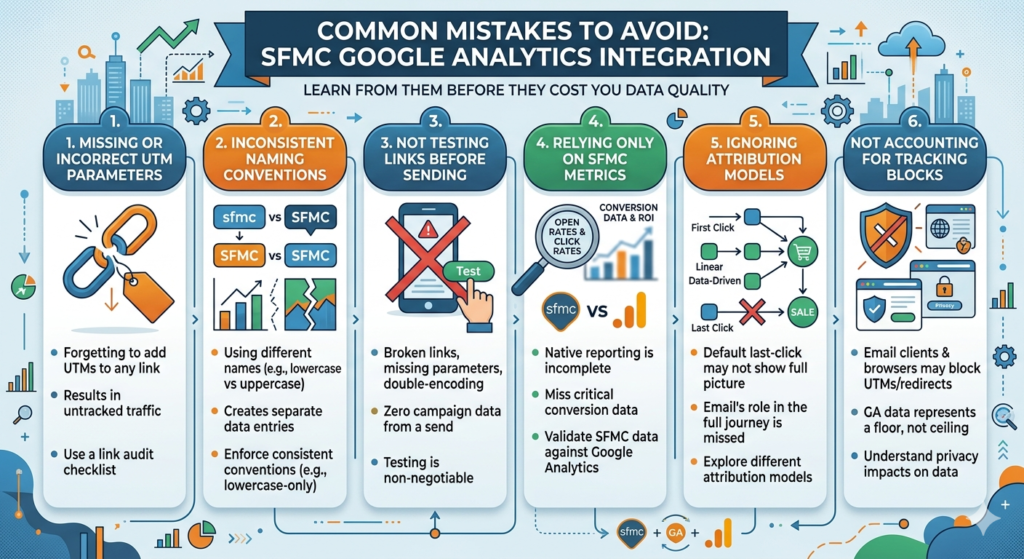  SFMC Google Analytics integration 