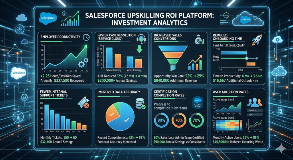 salesforce training ROI