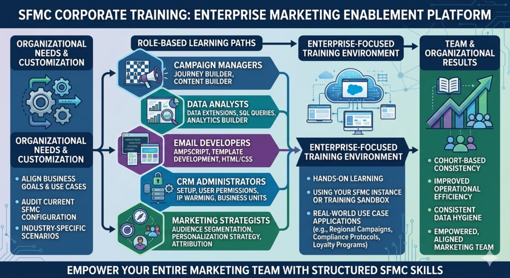 sfmc corporate training marketing teams