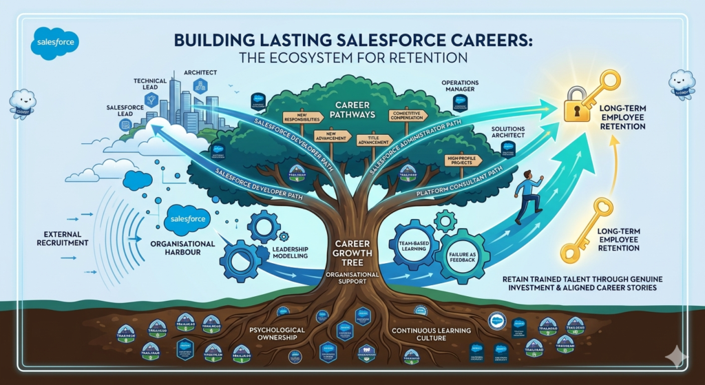 retain salesforce trained employees